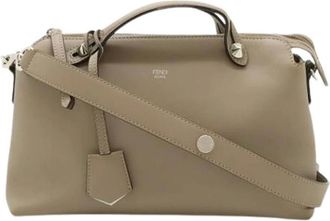 Fendi Pre-owned Shoulder Bags, female, Gray, Size: ONE SIZE Pre-owned Shoulder Bag