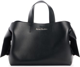 Acne Studios Musubi Leather Tote in Black at Nordstrom