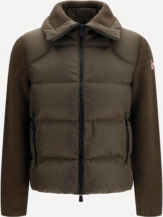 Moncler Padded wool Cardigan with zip Male L
