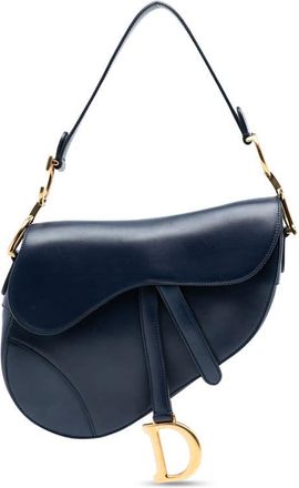 Dior Pre-owned Dior Leather Saddle Bag Ladies 19-MA-0178