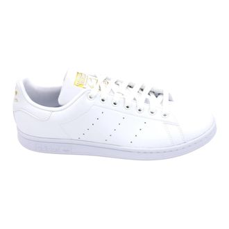 adidas Leren Veters Rubberen Zool Sneaker - Heren - Skateschoenen - Wit - 46 EU - Fitness