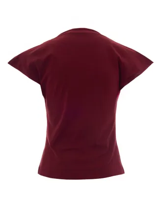 Isabel Marant Womens Top Nadrine Dark Burgundy Cotton Tops