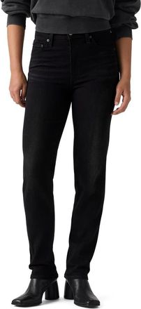 Levi's 722 High Waist Slim Fit Jeans in Worn Midnight at Nordstrom, Size 31 X 31