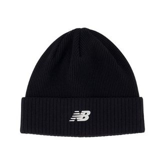 New Balance Unisex 47 Run Knit Hat en Negro, Nylon, Talla OSZ
