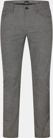 HUGO BOSS Mens Delaware Slim Fit Five Pocket Jeans in Open White - Size 30W/32L