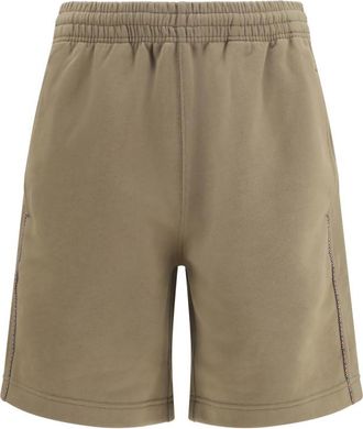 Burberry Taupe Solid Shorts