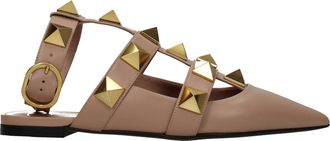 Valentino Garavani Damens Sandalen Rosa Leder/Rose