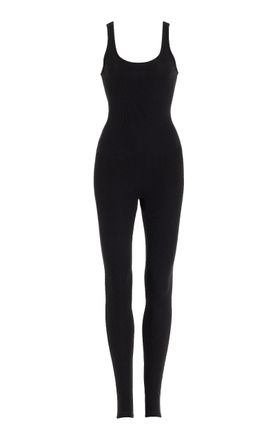 &Eacute;terne Cotton-Modal Tank Catsuit - Black - XS - Moda Operandi