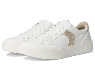 Dr. Scholls Madison Lace Womens Shoes White Faux Leather : 8.5 W, Synthetic