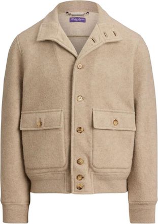 Ralph Lauren Purple Label Cardigan con tasche - Toni neutri