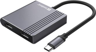 Sandberg Base De Conexi&oacute;n Sandberg 136-44 Usb-c 2xhdmi+usb+pd
