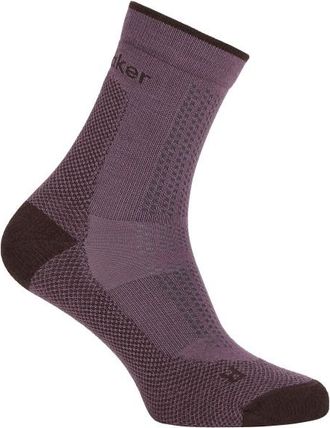 Icebreaker Merino Hike+ Ultralight Quarter Wandersocken f&uuml;r Damen | lila