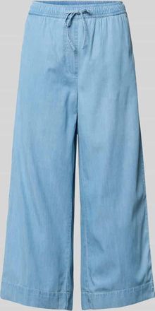 Christian Berg Culotte mit elastischem Bund und Kordelzug in Blau, Gr&ouml;&szlig;e 40