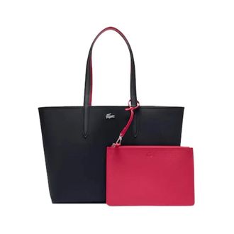 Lacoste Tassen, Dames, Zwart, ONE Size, Anna Reversible Tote