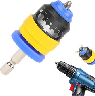 OEM Soporte Magn&eacute;tico Para Puntas De Destornillador, Ajuste De Profundidad De 7 Niveles, Adaptador Hexagonal