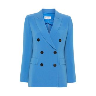 Alberto Biani Blazers, female, Blue, XL, Blazers