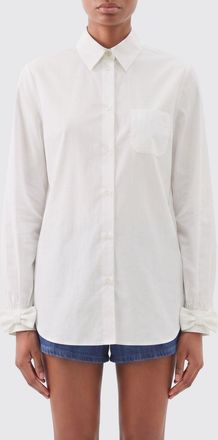 Valentino Camicia in cotone con fiocco sul colletto