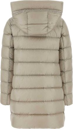 Moncler Womens Sand Nylon Suyenne Down Jacket 268 Giubbini