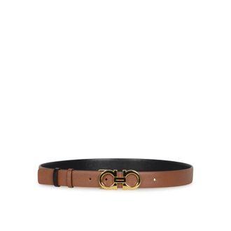 Ferragamo Belts, female, Brown, Size: 85 CM Donna H.25 Belt