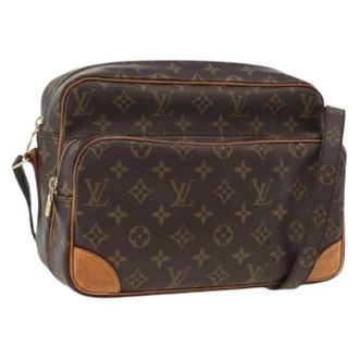 Louis Vuitton Pre-owned Cross Body Bags, female, Brown, Size: ONE SIZE Pre-owned Nile Shoulder Bag