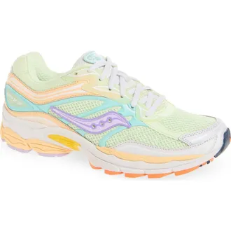 Saucony Gender Inclusive ProGrid Omni 9 Sneaker in Lime/orchid at Nordstrom, Size 7.5 Womens