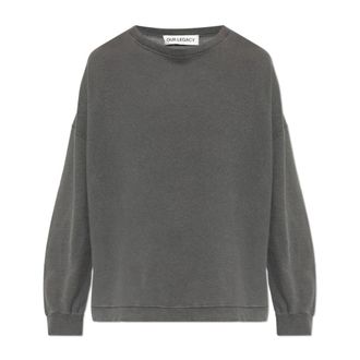 Our Legacy Sweatshirts, male, Gray, Size: L Slack Sweatshirt