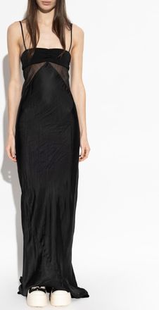 Rick Owens Off-shoulder Dress, Womens, Black