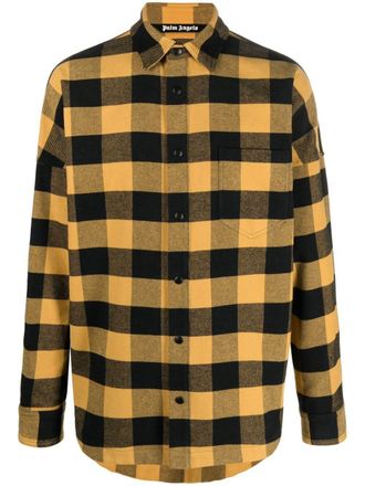 Palm Angels Camicia con stampa - Giallo