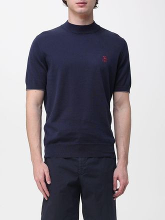 Brunello Cucinelli Sweater Men color Blue