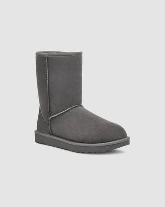 UGG Womens Classic Short Ii Boot In Grey