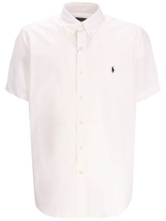 Polo Ralph Lauren Camicia a maniche corte con ricamo - Bianco