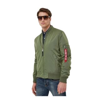 Alpha Industries Uomo, Giacche, Verde, XL, new