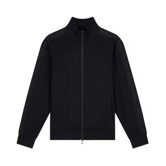 A|X Armani Exchange Sweatshirt met volledige rits - Heren - Sweatshirts & Hoodies - Zwart - Maat: XS Katoen