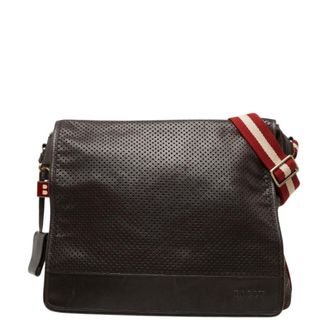 Bally Leather Shoulder Bag (Pre-Owned)