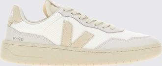 Veja Sneakers V-90 low top in B-Mesh pelle e suede con logo