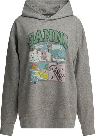 Ganni Bear Comic-hoodie