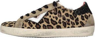 4B12 Dames, Schoenen, Veelkleurig, Maat: 41 EU Leer