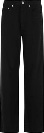 Rag & Bone Zwarte Featherweight Logan Jeans - Dames - Regular Fit Jeans - Zwart - W29 - Jeans