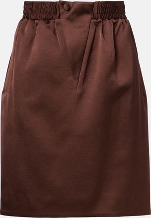 Jacques Wei Falda tubo de sat&eacute;n