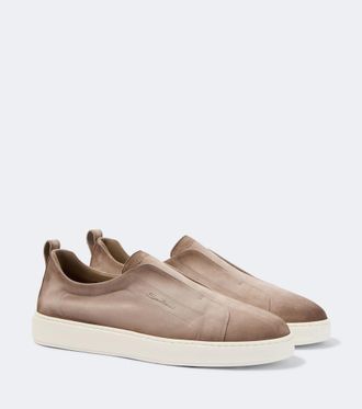 Santoni Zapatos slip-on Victory de ante