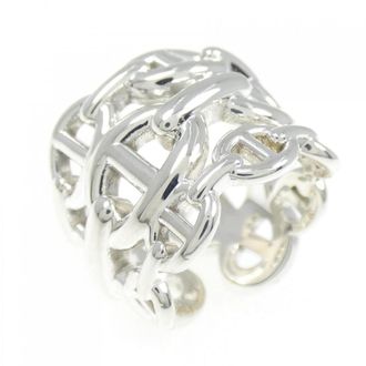 Herm&egrave;s Chaine Dancre Band Ring (Pre-Owned)