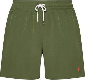 Ralph Lauren Beach Shorts - Heren - Strandmode - Groen - 2XL - Polyester - Badmode