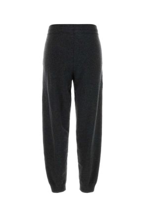 Isabel Marant Womens Slate Cotton Blend Kira Joggers Anthracite Pantaloni