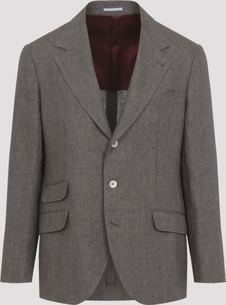 Brunello Cucinelli Brunello Cucinelli linnen jasje