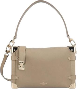 Louis Vuitton Pre-owned Cross Body Bag - Dames - Vintage Schoudertas - Beige - ONE Size - Leer - Vintage
