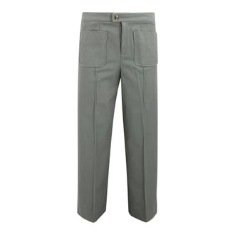 SOEUR Straight Trousers, female, Green, Size: XS Harry Straight Trousers