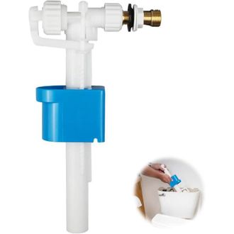 OEM V&aacute;lvula De Flotador Para Descarga De Inodoro Para Conexiones De Descarga G3/8 Y G1/2, Mecanismo De V&aacute;lvula De Descarga Ajustable, Conexi&oacute;n De Suminist