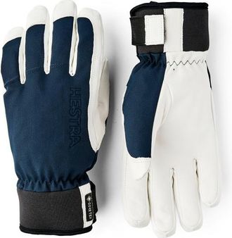 Hestra Alpine Short GORE-TEX 5 Finger Handschuhe - Unisex | weiß