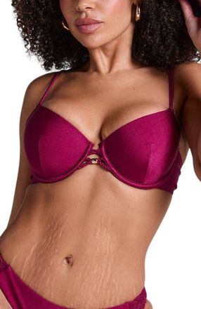 Hunkemöller Marrakech Padded Underwired Bikini Top in Beaujolais at Nordstrom, Size 34