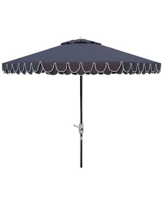 Safavieh Elegant Valance 9Ft Auto Tilt Umbrella